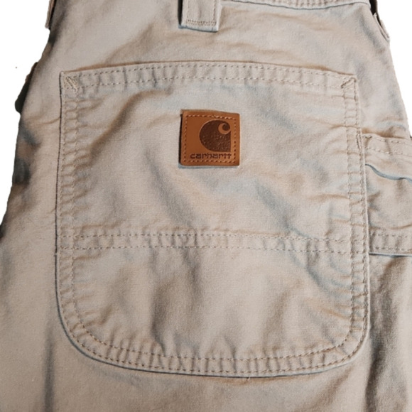 Carhartt men's washed twill dungaree pants loose fit (code-B001) - Picture 3 of 3